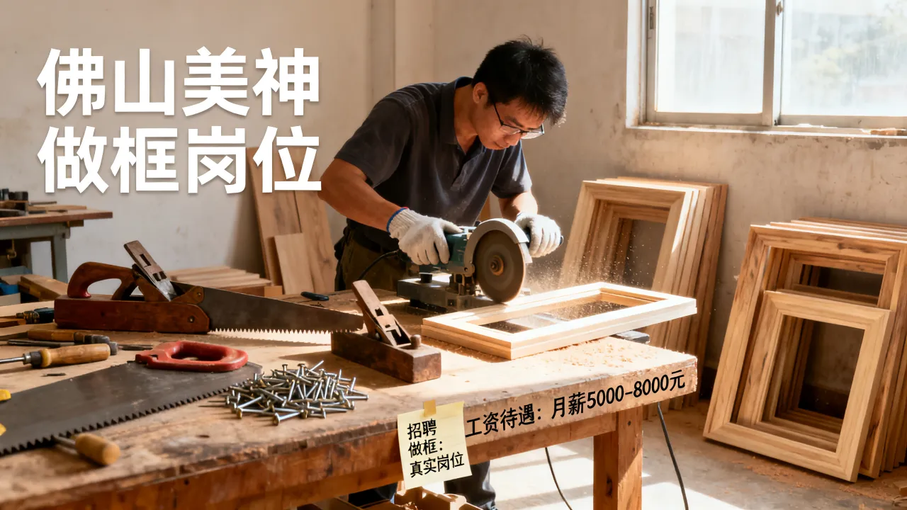 佛山美神招聘做框是真的吗？佛山美神做框工资待遇怎样-图1
