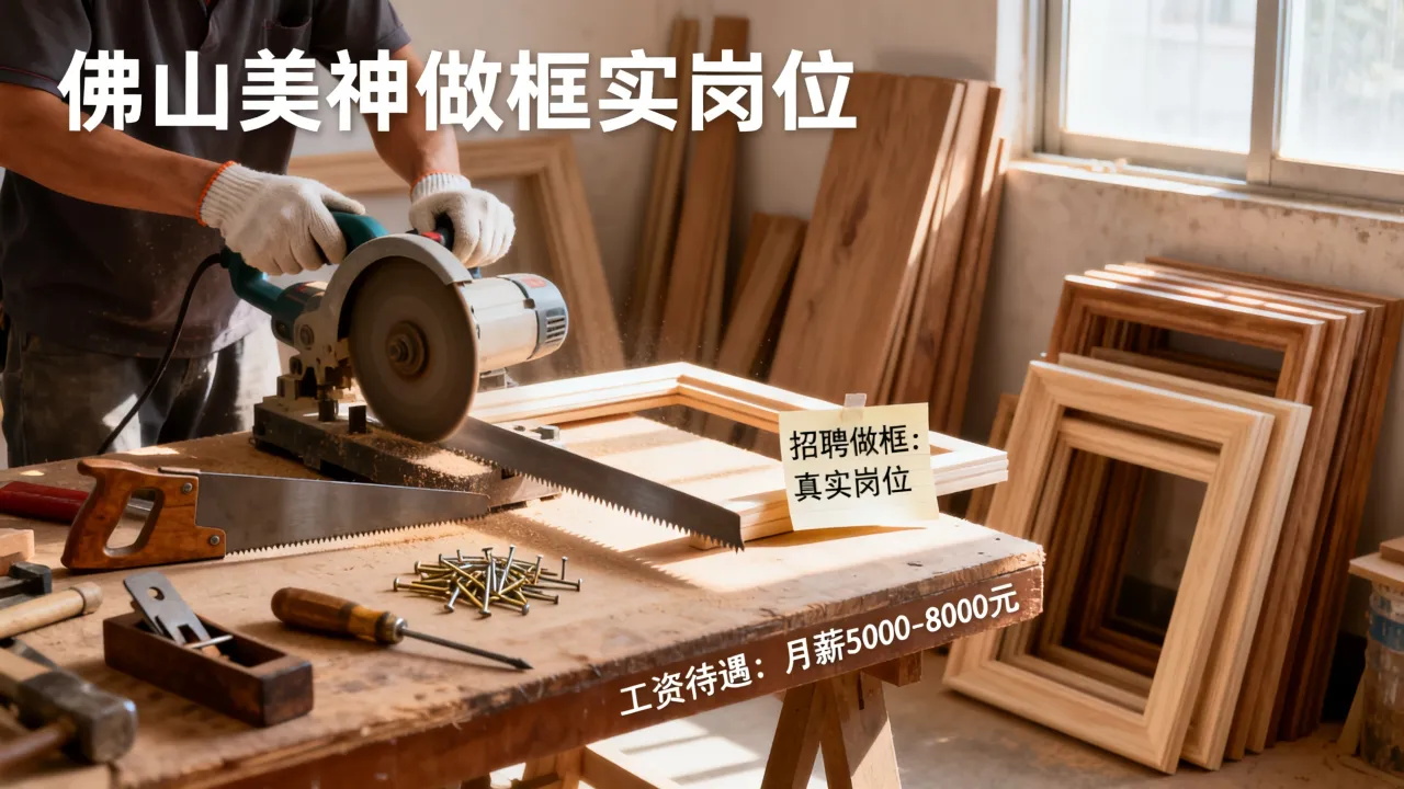 佛山美神招聘做框是真的吗？佛山美神做框工资待遇怎样-图2