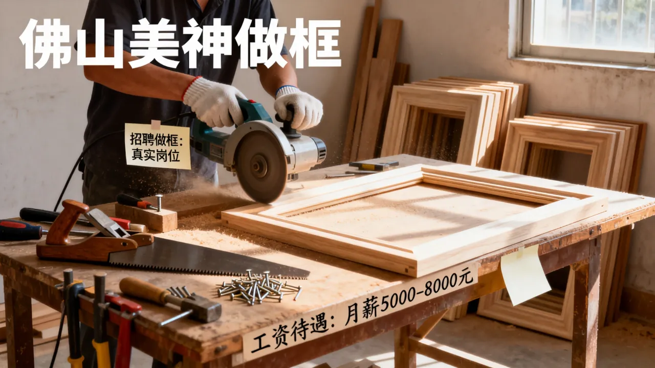 佛山美神招聘做框是真的吗？佛山美神做框工资待遇怎样-图3