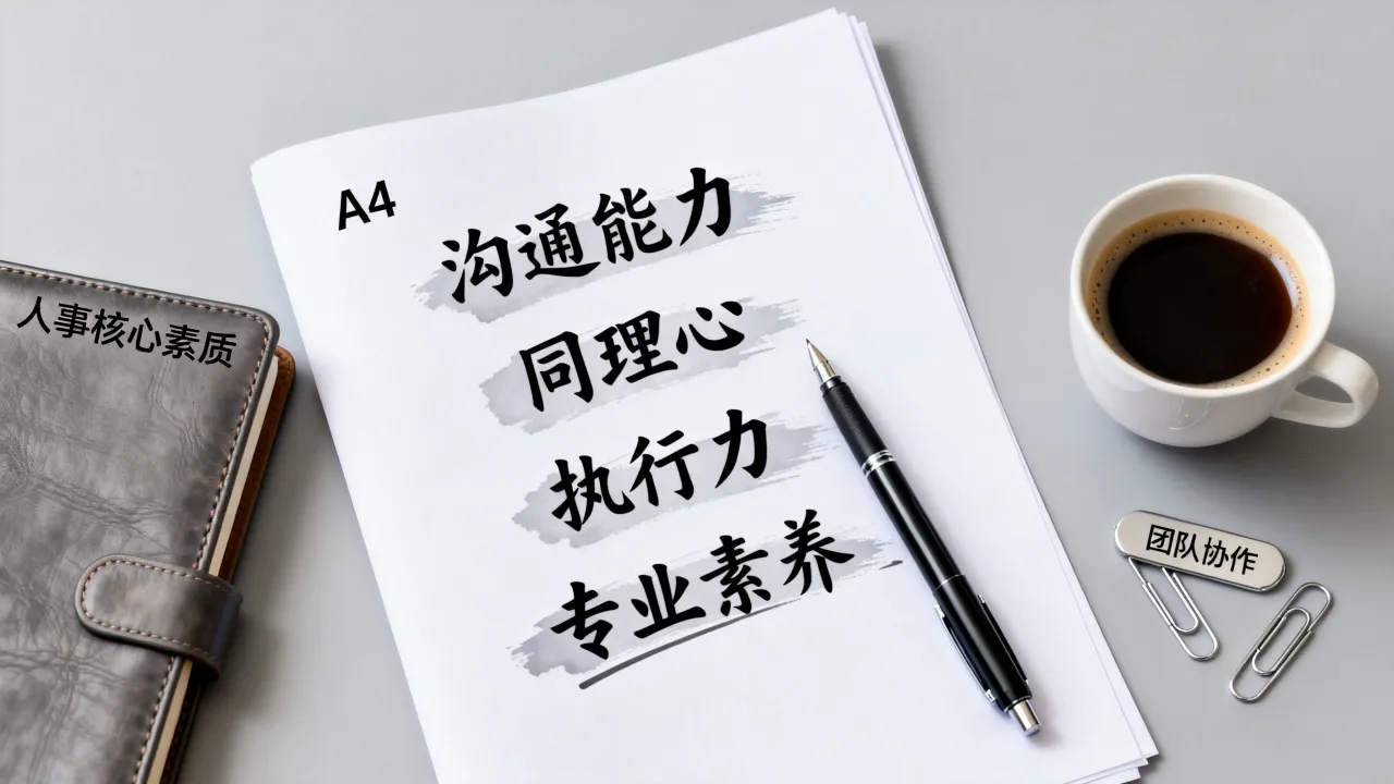 人事的品质是什么?优秀人事需要具备哪些核心素质和能力?