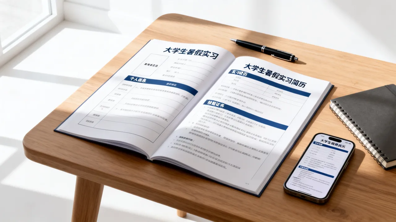 暑假实习简历怎么写,大学生暑假实习简历要注意哪些细节-图2 暑假实习简历怎么写,大学生暑假实习简历要注意哪些细节-图2