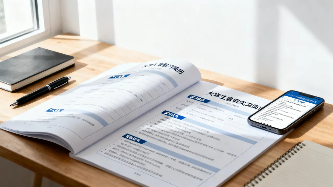 暑假实习简历怎么写,大学生暑假实习简历要注意哪些细节-图3 暑假实习简历怎么写,大学生暑假实习简历要注意哪些细节-图3