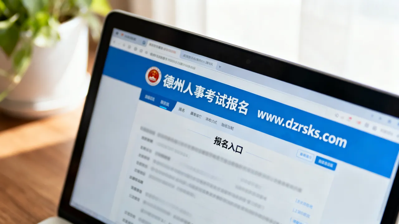 德州人事考试报名入口在哪，德州人事考试网官网入口