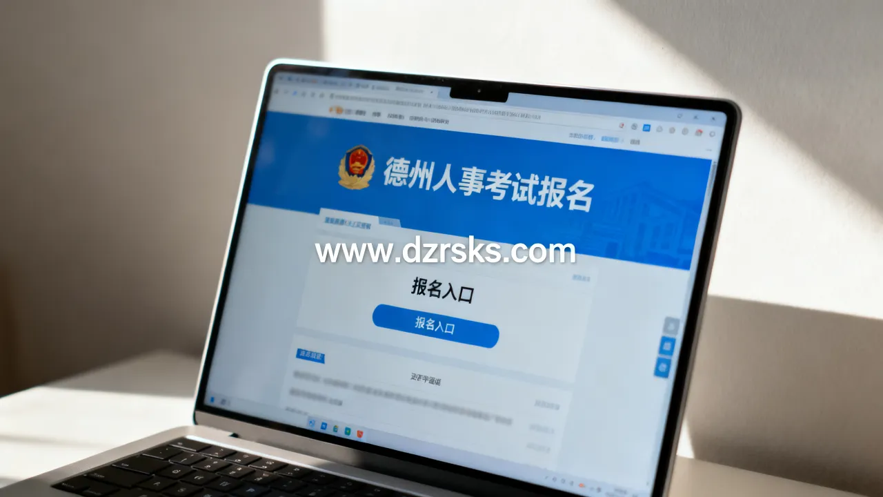 德州人事考试报名入口在哪，德州人事考试网官网入口-图2