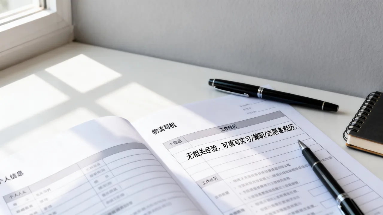 物流司机简历怎么写,没有经验如何填写工作经历?-图2 物流司机简历怎么写,没有经验如何填写工作经历?-图2