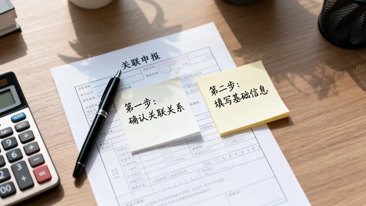 如何填报关联申报表,关联申报表填报步骤有哪些?