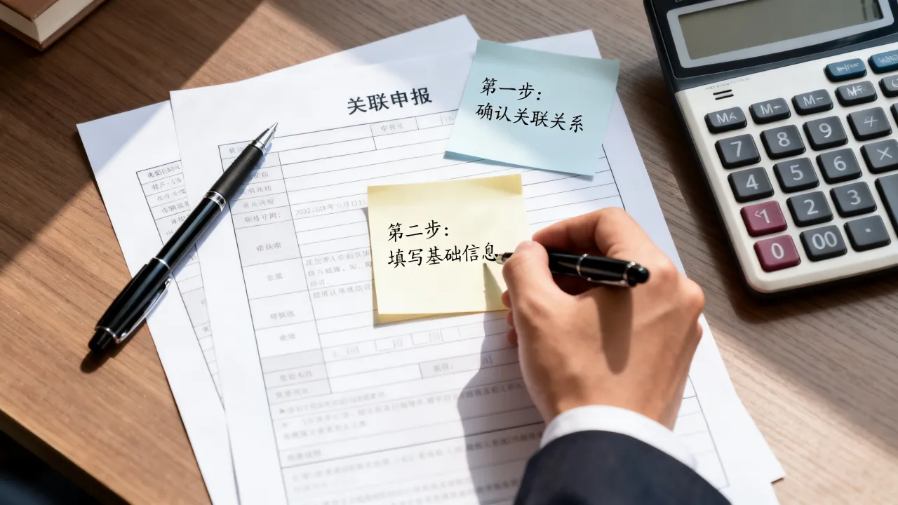 如何填报关联申报表,关联申报表填报步骤有哪些?-图3 如何填报关联申报表,关联申报表填报步骤有哪些?-图3