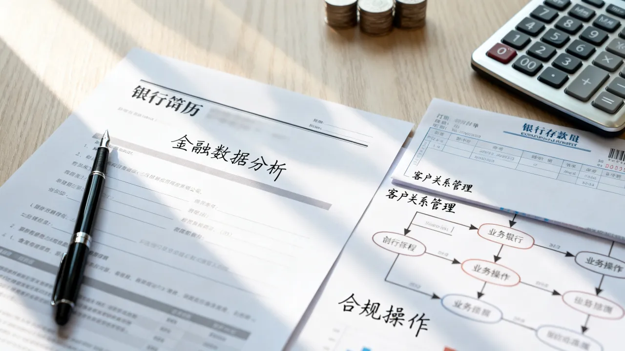 银行简历技能怎么写,如何突出核心优势吸引HR?-图2 银行简历技能怎么写,如何突出核心优势吸引HR?-图2