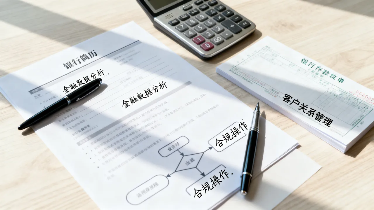银行简历技能怎么写,如何突出核心优势吸引HR?-图3 银行简历技能怎么写,如何突出核心优势吸引HR?-图3