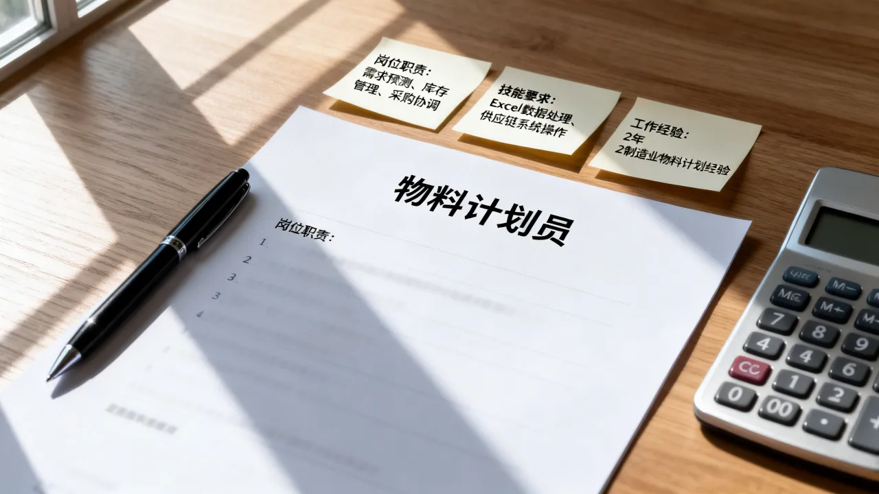 物料计划员简历怎么写,物料计划员简历模板怎么写-图2 物料计划员简历怎么写,物料计划员简历模板怎么写-图2