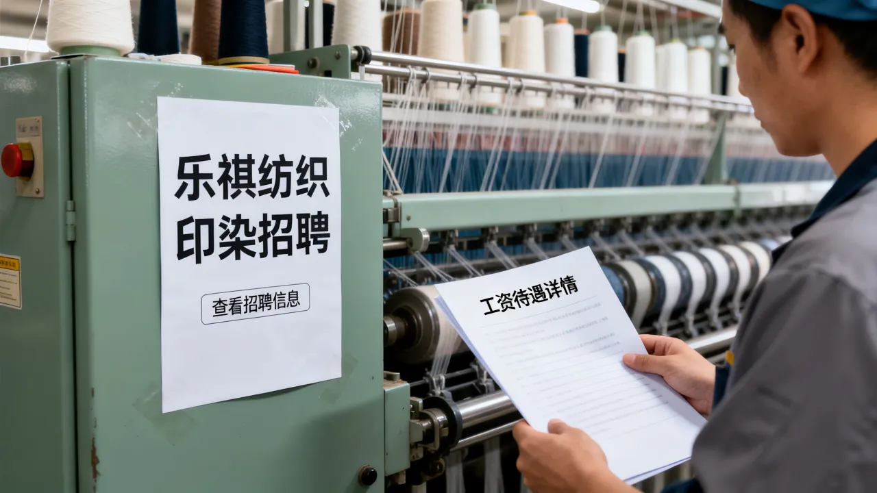 乐祺纺织印染招聘信息在哪看?乐祺纺织印染招聘工资待遇怎么样-图2 乐祺纺织印染招聘信息在哪看?乐祺纺织印染招聘工资待遇怎么样-图2