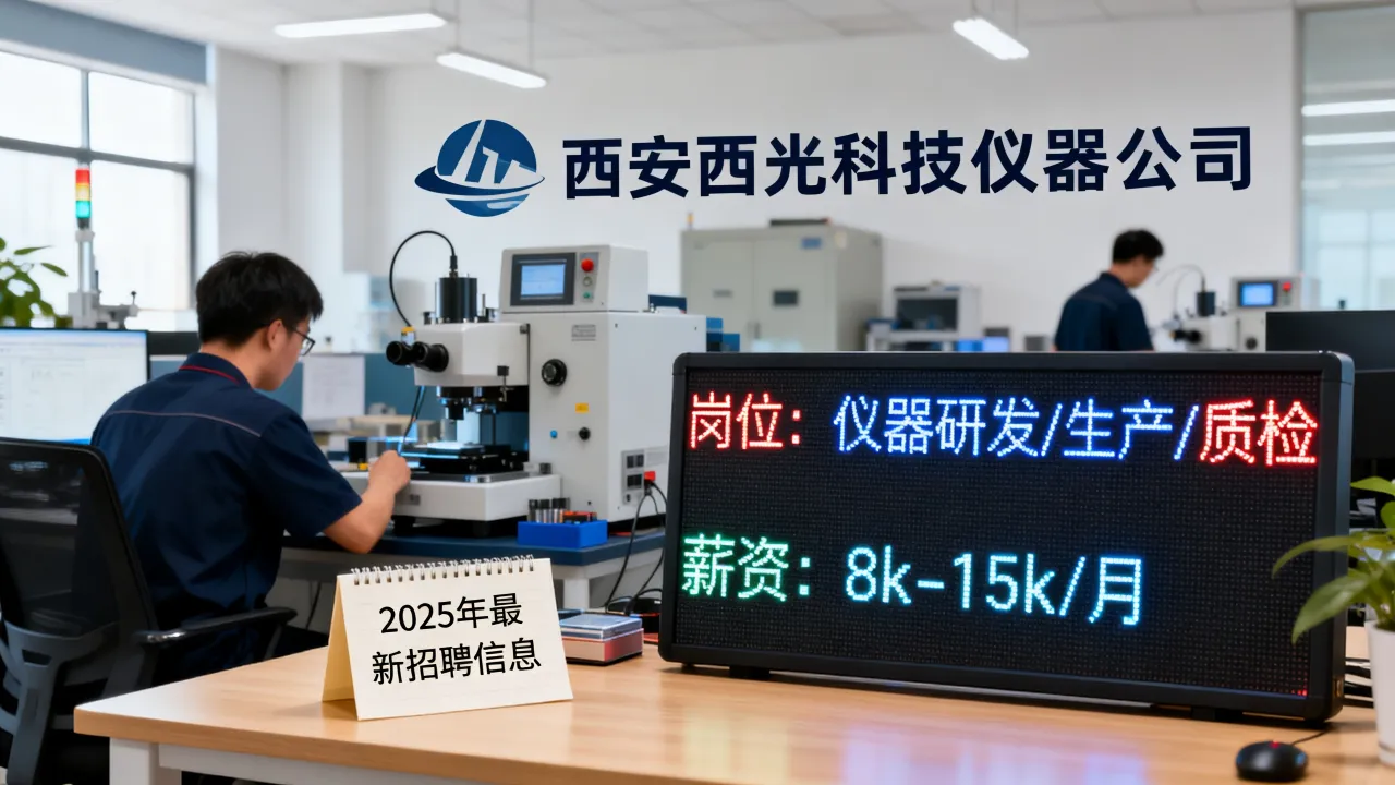 西安西光科技仪器招聘是真的吗，2025年最新招聘信息及工资待遇怎么样-图1