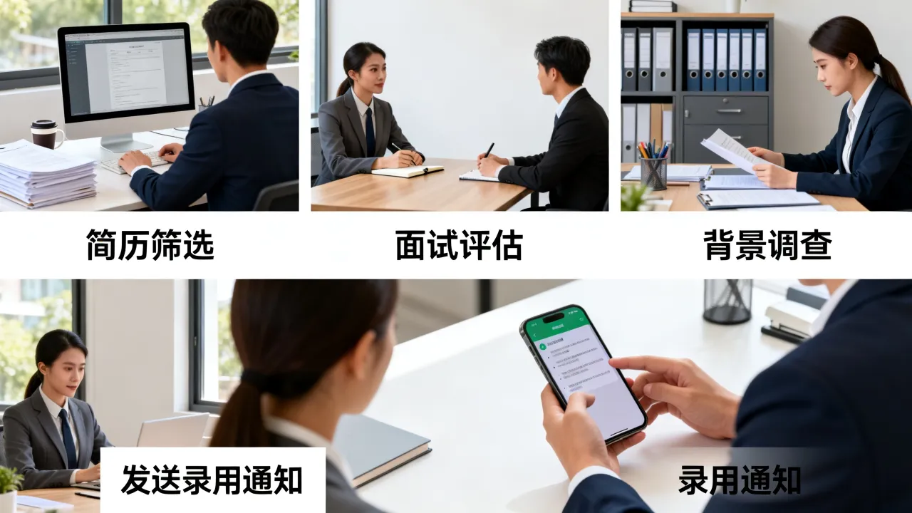 人事的录用流程具体包括哪些步骤,人事录用管理制度