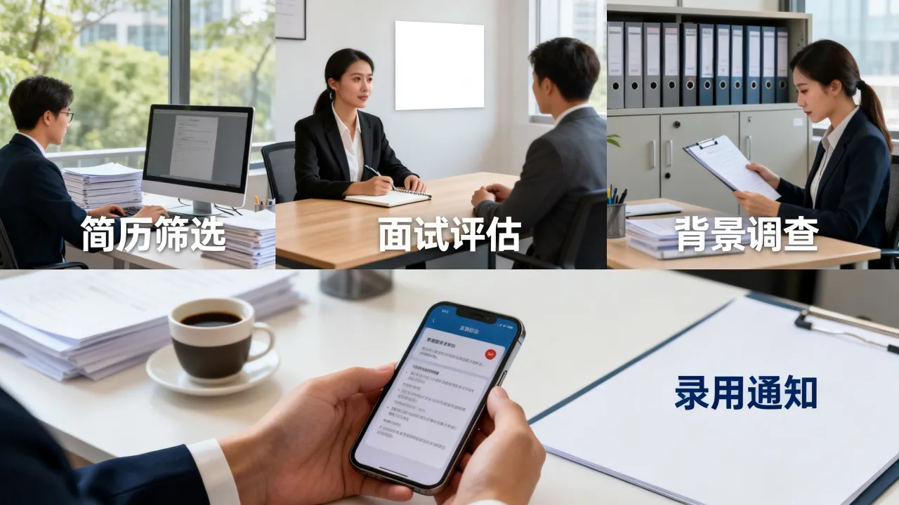人事的录用流程具体包括哪些步骤，人事录用管理制度-图3