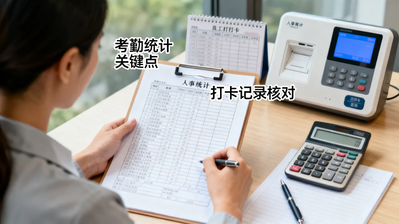 人事看考勤时最关心哪些问题?考勤记录如何准确无误地统计?