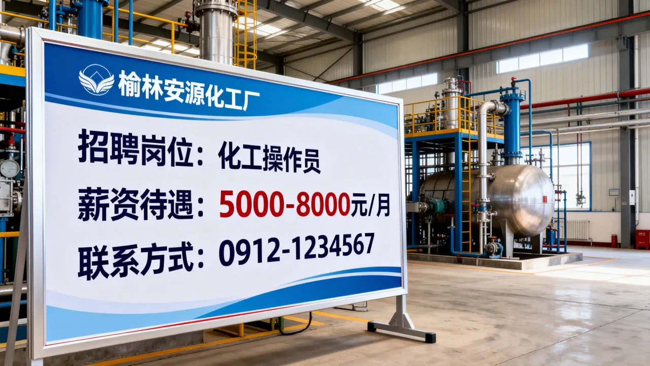 榆林安源化工厂招聘可靠吗,工资待遇怎么样?-图1 榆林安源化工厂招聘可靠吗,工资待遇怎么样?-图1