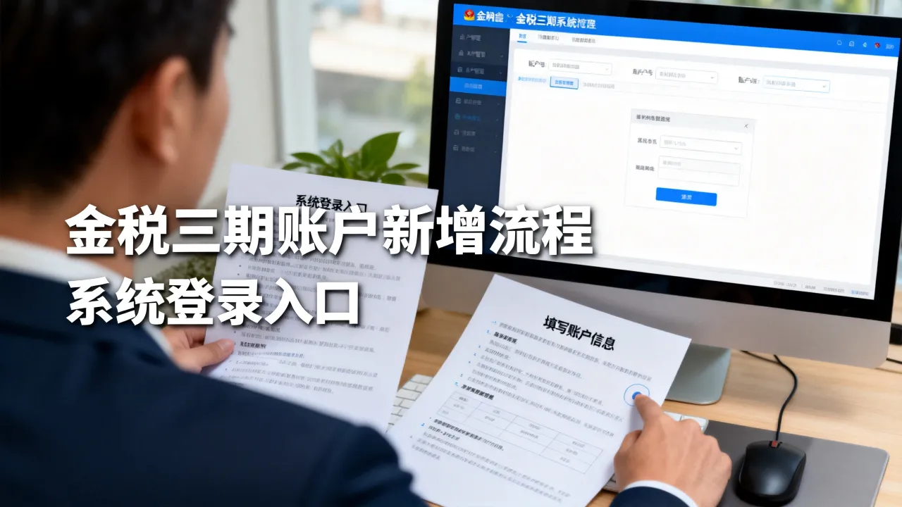 金税三期如何增加账户,金税三期增加账户的具体方法是什么?