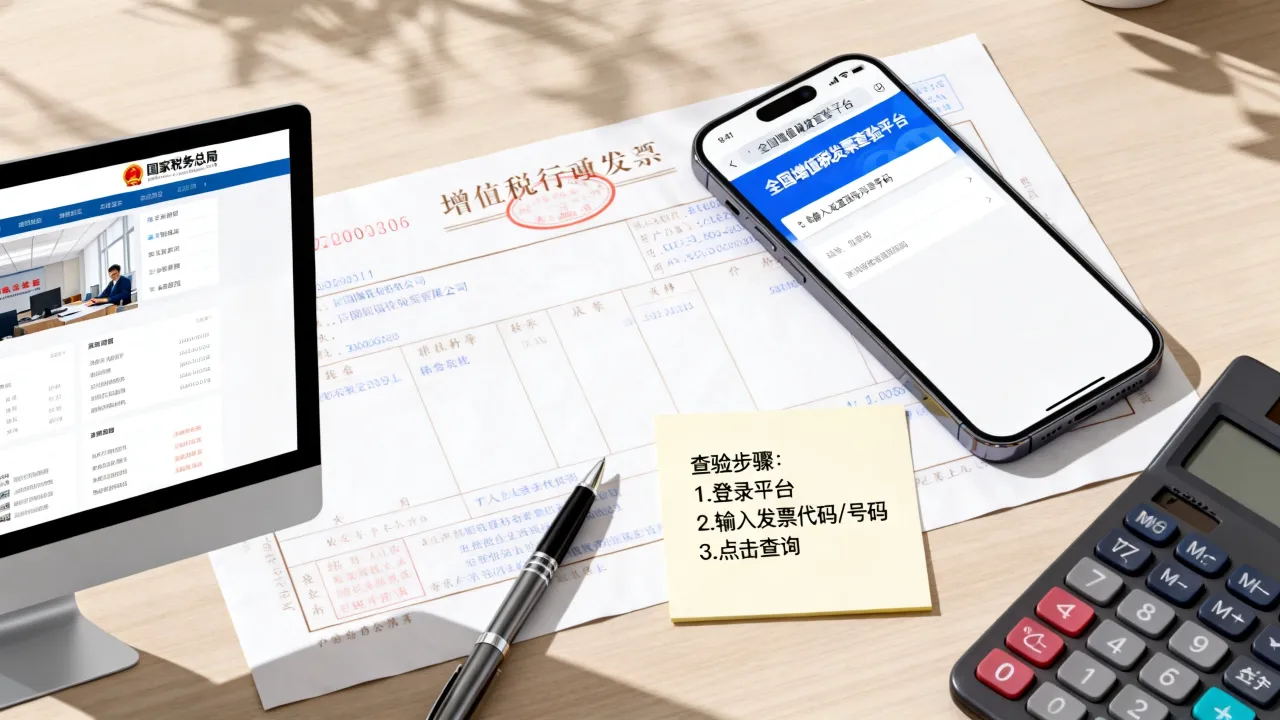 如何验增值税普票真伪,发票查验平台哪个最可靠?