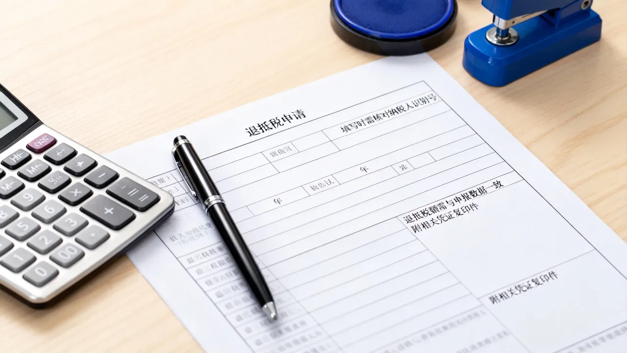 退抵税申请表如何填写,退抵税申请表填写注意事项有哪些