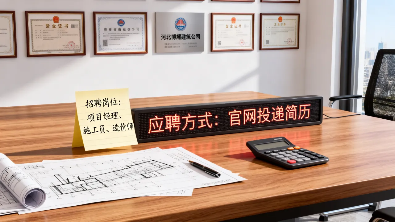河北博耀建筑公司招聘吗?怎么应聘有哪些岗位?