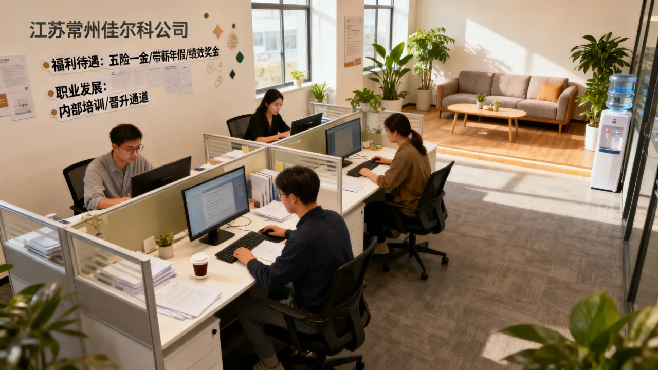 江苏常州佳尔科招聘待遇怎么样,值得去吗