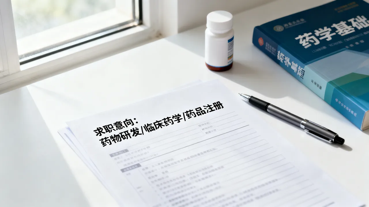 药学求职意向怎么写?药学专业求职意向怎么填写比较好