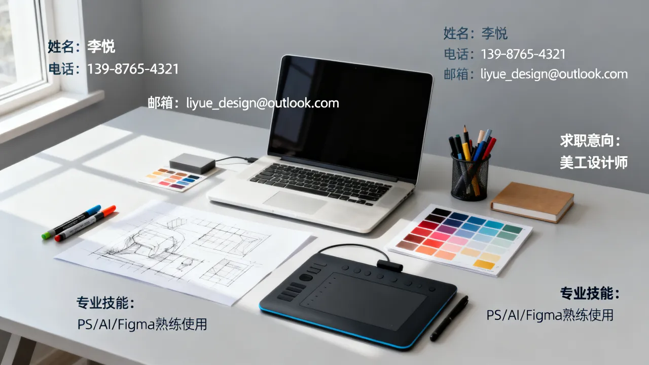 美工个人简历怎么写，美工设计简历模板范文参考-图2