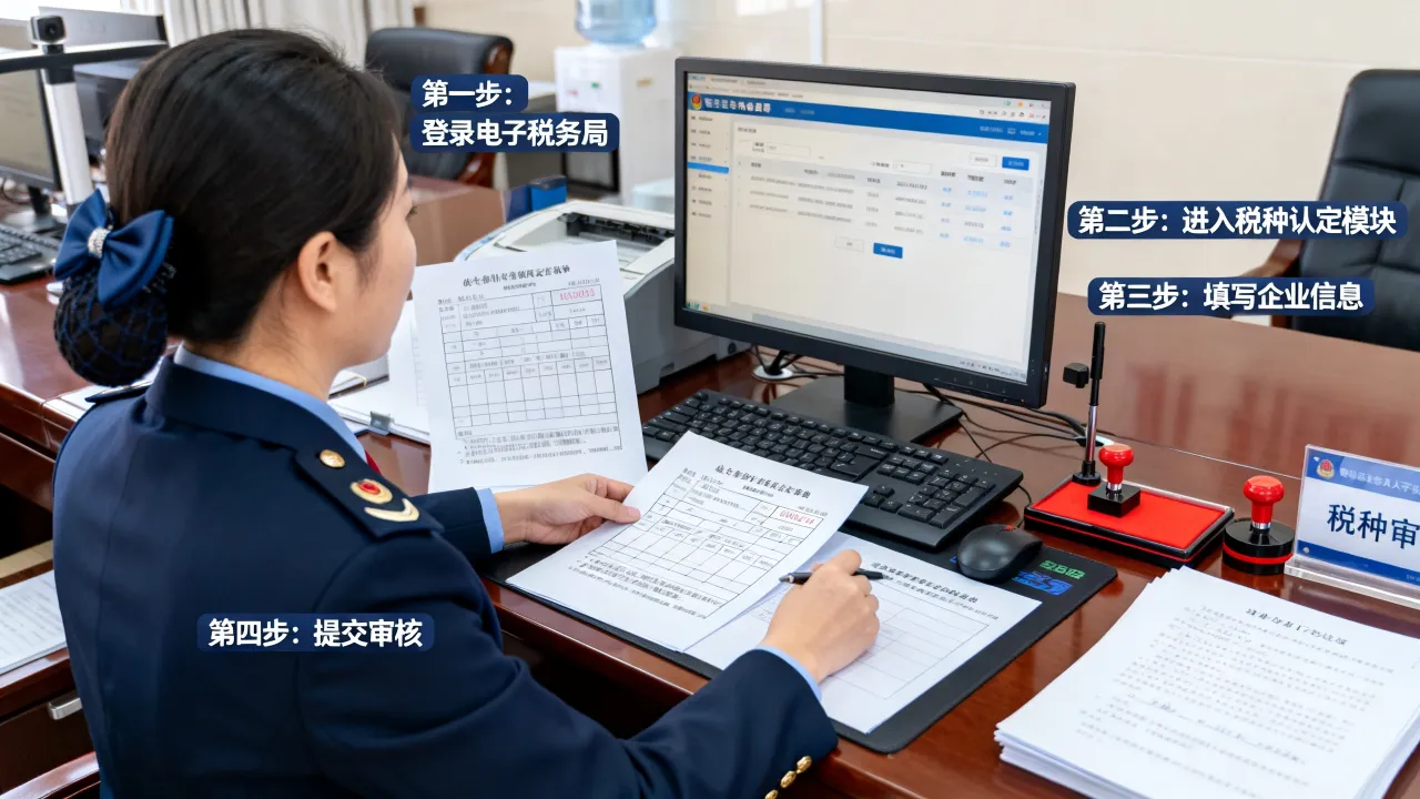 如何税种认定,税种认定流程是什么步骤?