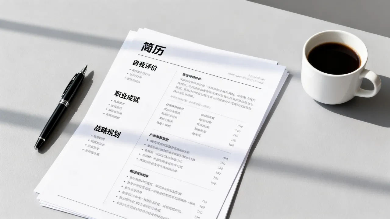 中高层简历怎么写？高管简历自我评价技巧-图3