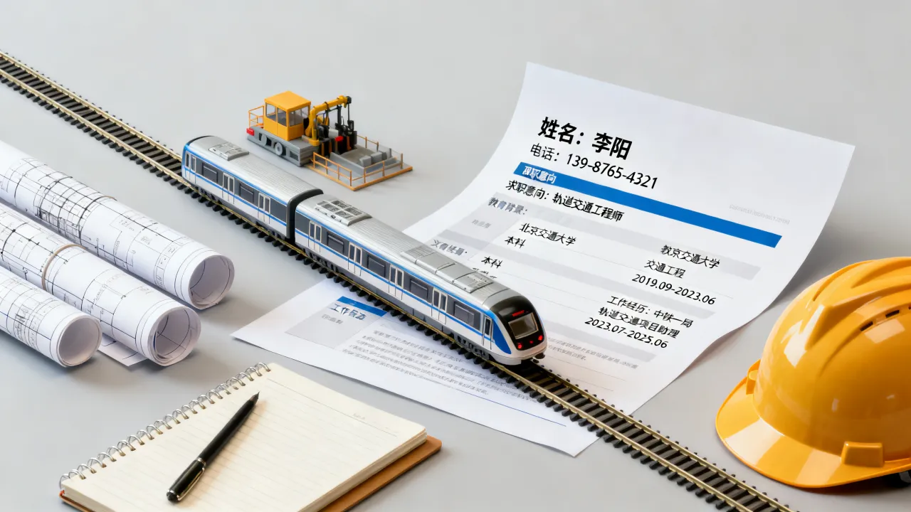 轨道交通简历怎么写,轨道交通简历模板范文有哪些-图3 轨道交通简历怎么写,轨道交通简历模板范文有哪些-图3