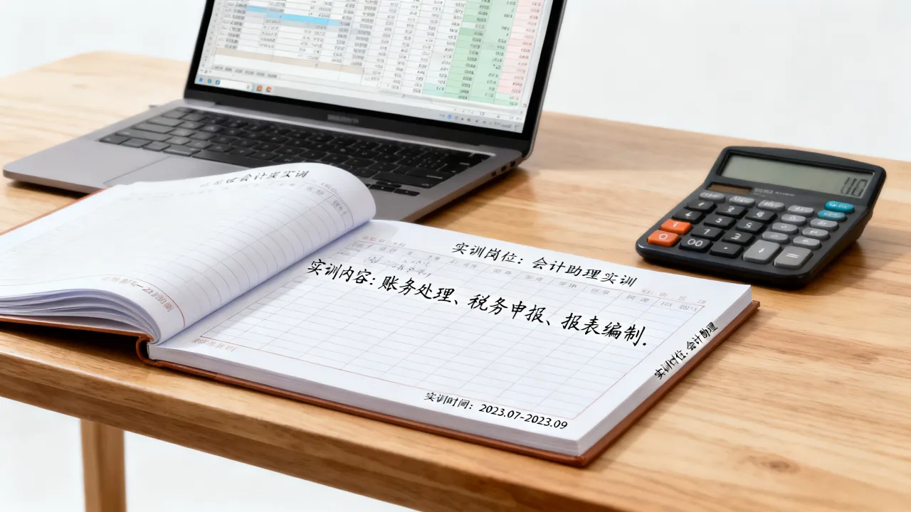 会计实训经历简历怎么写？会计实训岗位描述怎么写-图3