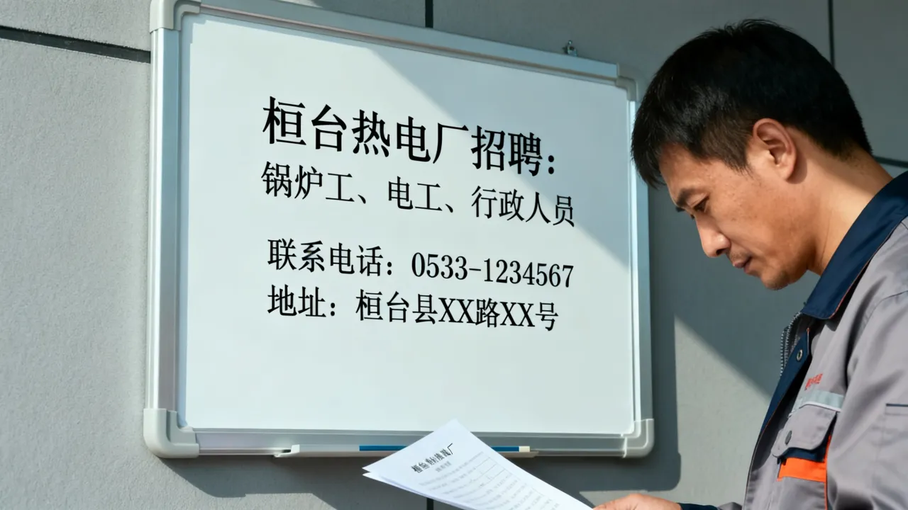 桓台热电厂招聘信息有哪些?桓台热电厂招聘信息在哪看?