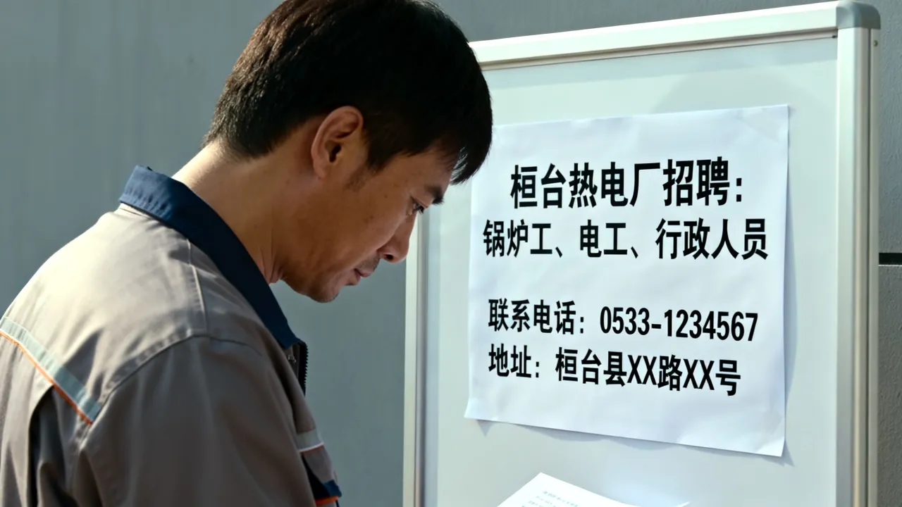 桓台热电厂招聘信息有哪些?桓台热电厂招聘信息在哪看?-图2 桓台热电厂招聘信息有哪些?桓台热电厂招聘信息在哪看?-图2