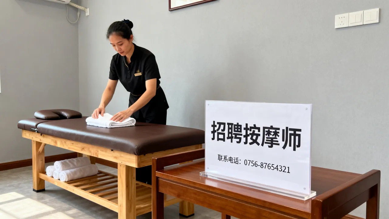 珠海供北保健按摩招聘哪家好,联系电话多少