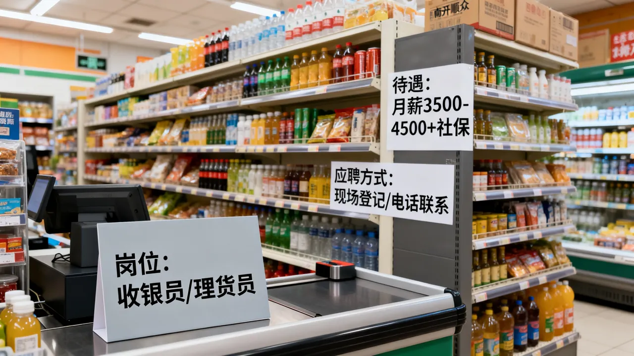 南开顺众超市有招聘吗,怎么应聘和待遇怎么样