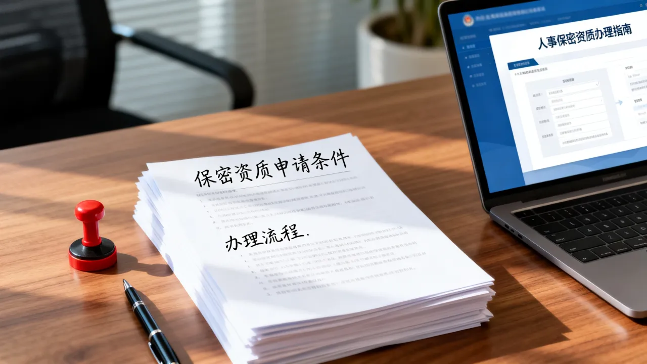 人事保密资质怎么办理?保密资质申请需要什么条件-图2 人事保密资质怎么办理?保密资质申请需要什么条件-图2