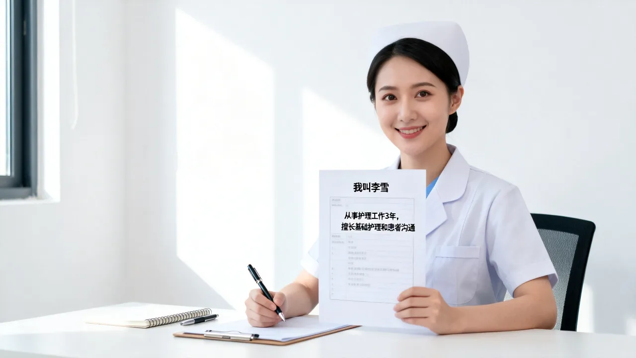 护士自我介绍怎么写,护士面试自我介绍范文模板