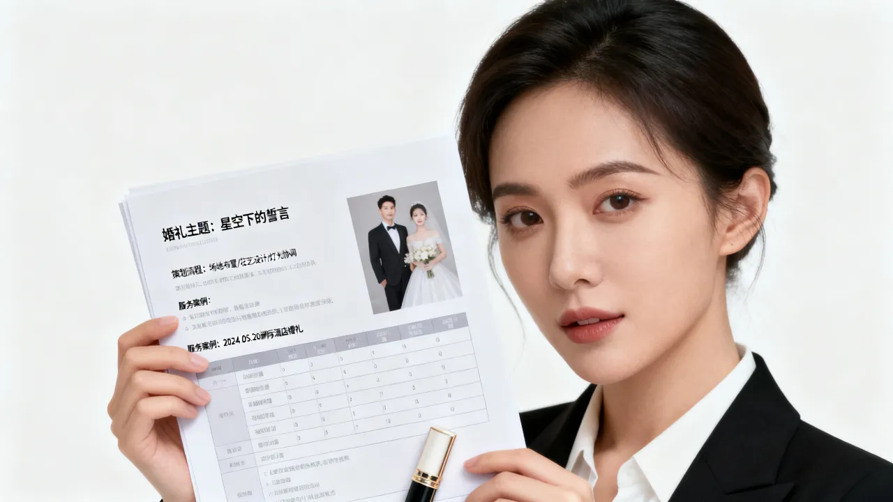 婚礼策划的简历怎么写?婚礼策划师简历模板范文