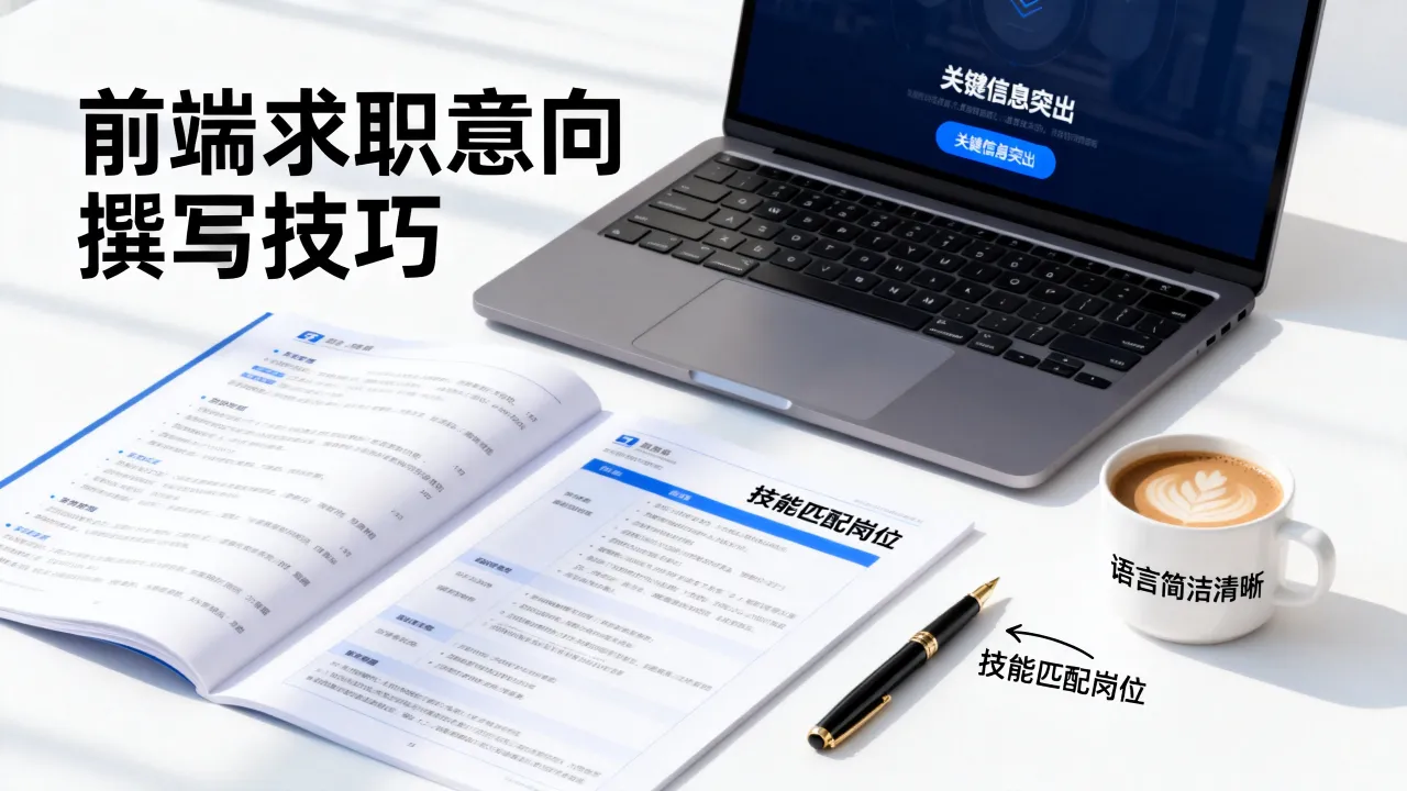 前端求职意向怎么写,求职意向怎么写才能让面试官一眼看到-图2 前端求职意向怎么写,求职意向怎么写才能让面试官一眼看到-图2
