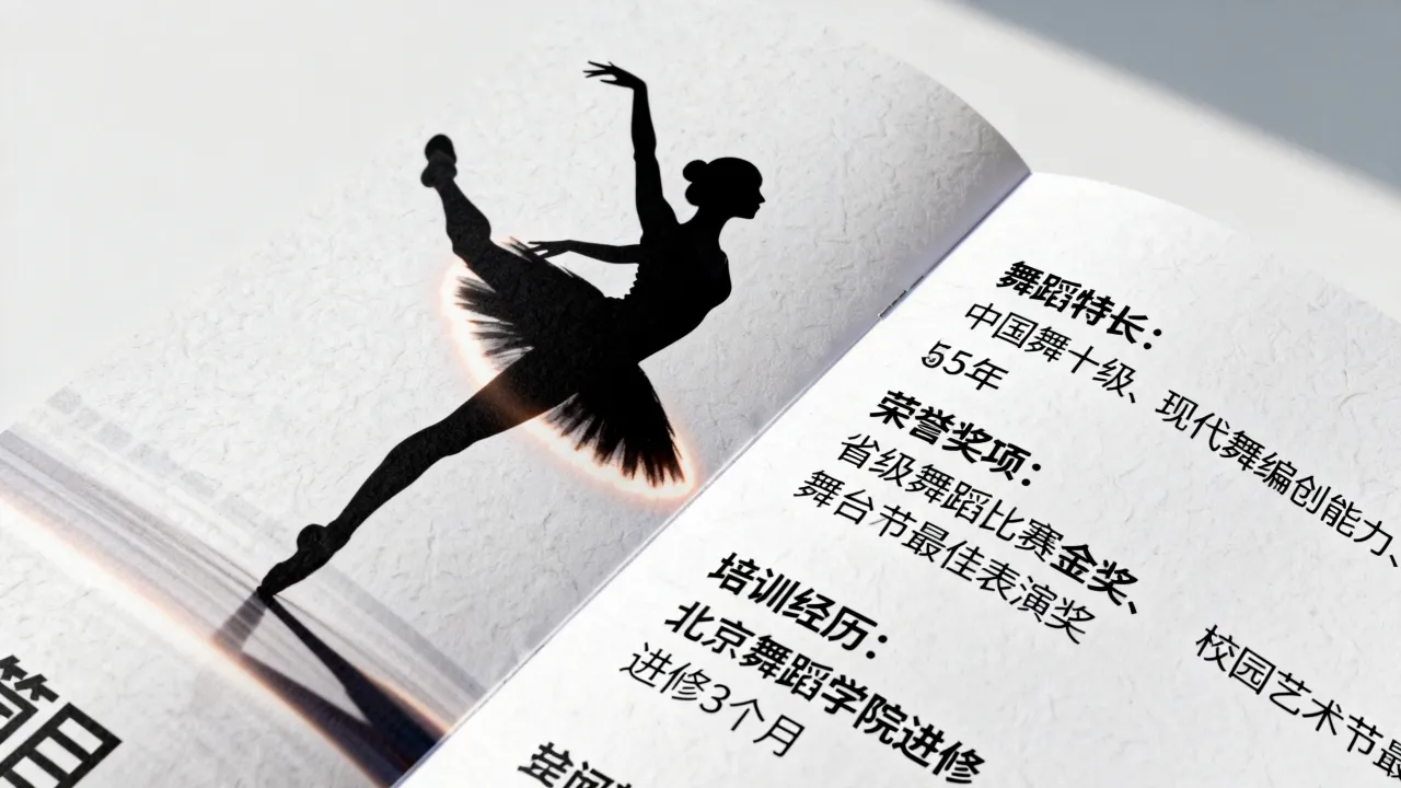个人简历怎么写舞蹈,舞蹈特长在简历中怎么写才能加分-图3 个人简历怎么写舞蹈,舞蹈特长在简历中怎么写才能加分-图3