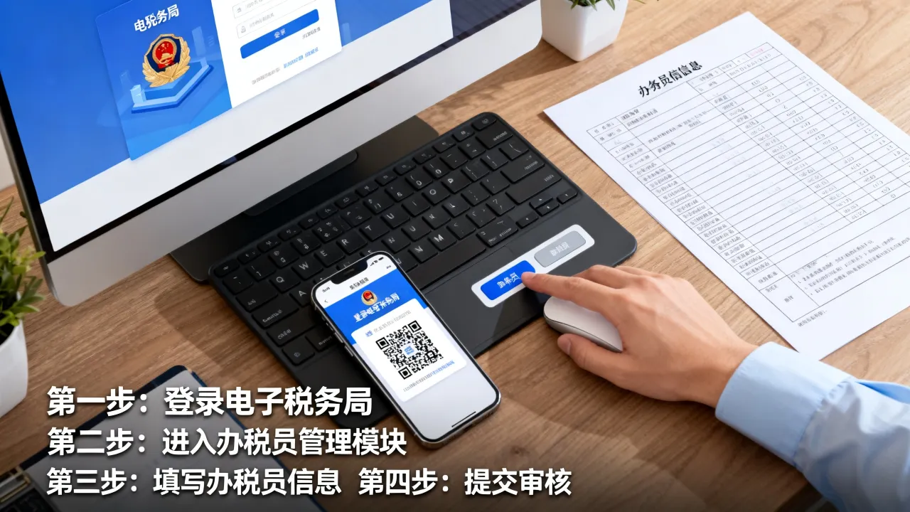 如何添加办税员?电子税务局添加办税员的具体操作步骤是什么-图3 如何添加办税员?电子税务局添加办税员的具体操作步骤是什么-图3