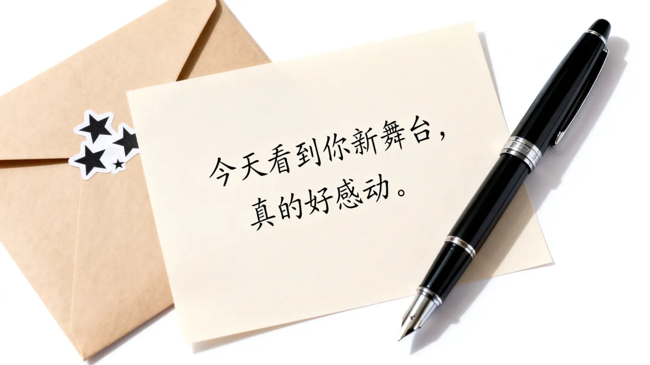 怎么写小作文给明星？写给爱豆的信该怎么写才能打动他，追星必备文案技巧
