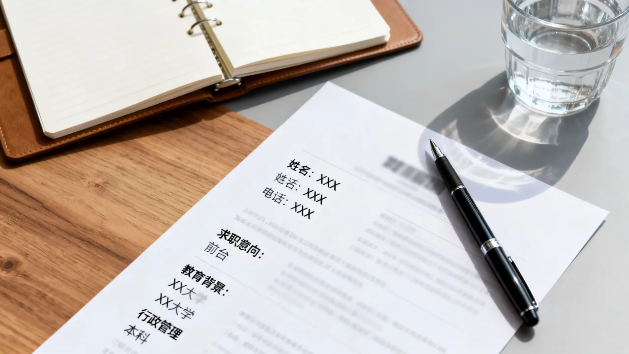 前台面试简历怎么写,没有工作经验能通过面试吗