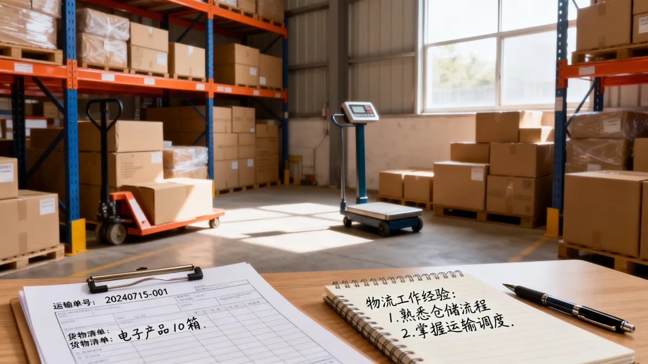 物流工作经验怎么写,转行做物流需要什么条件?-图3 物流工作经验怎么写,转行做物流需要什么条件?-图3