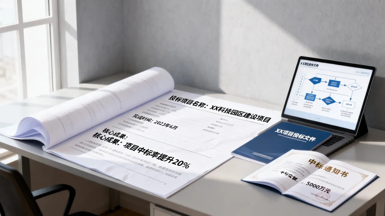 投标专员的简历怎么写,如何体现投标业绩和成果?-图3 投标专员的简历怎么写,如何体现投标业绩和成果?-图3