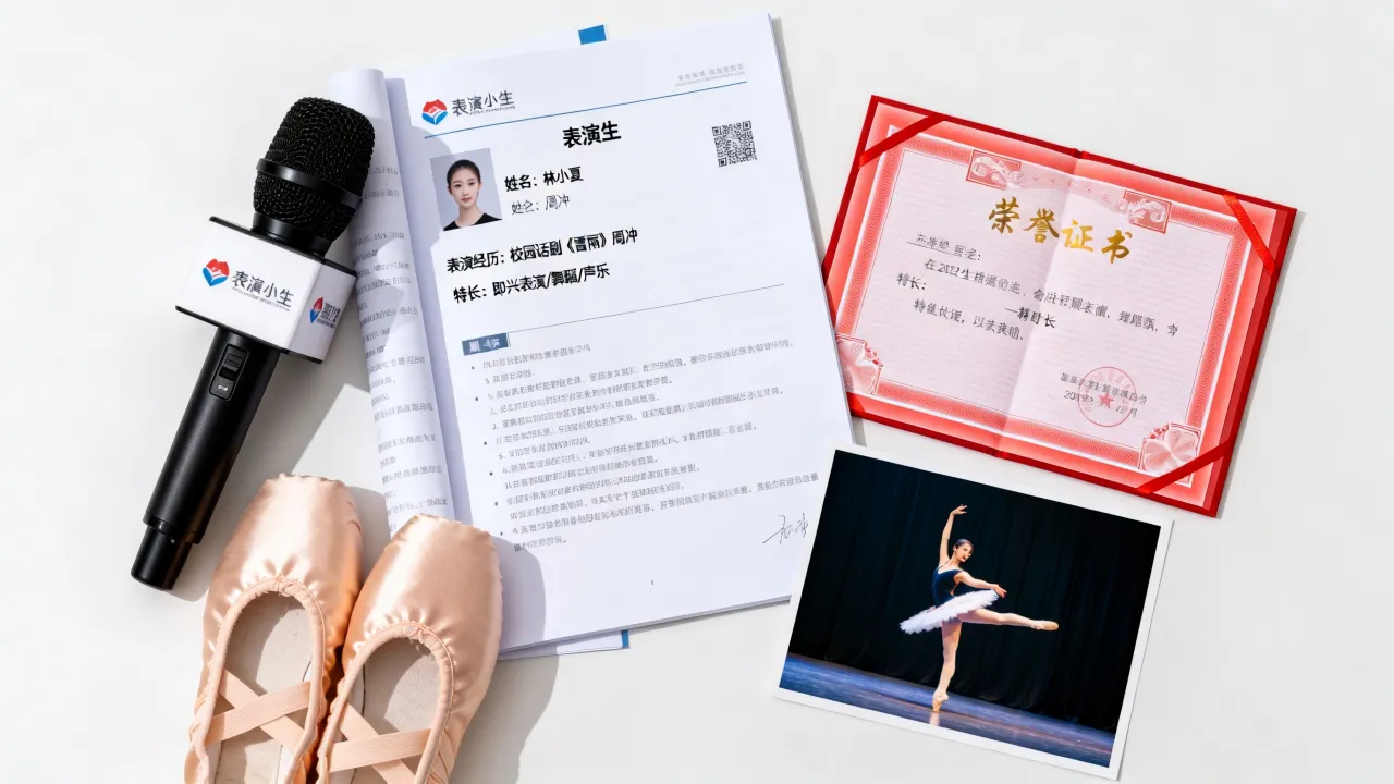 表演生简历怎么做,如何突出个人优势和感染力?