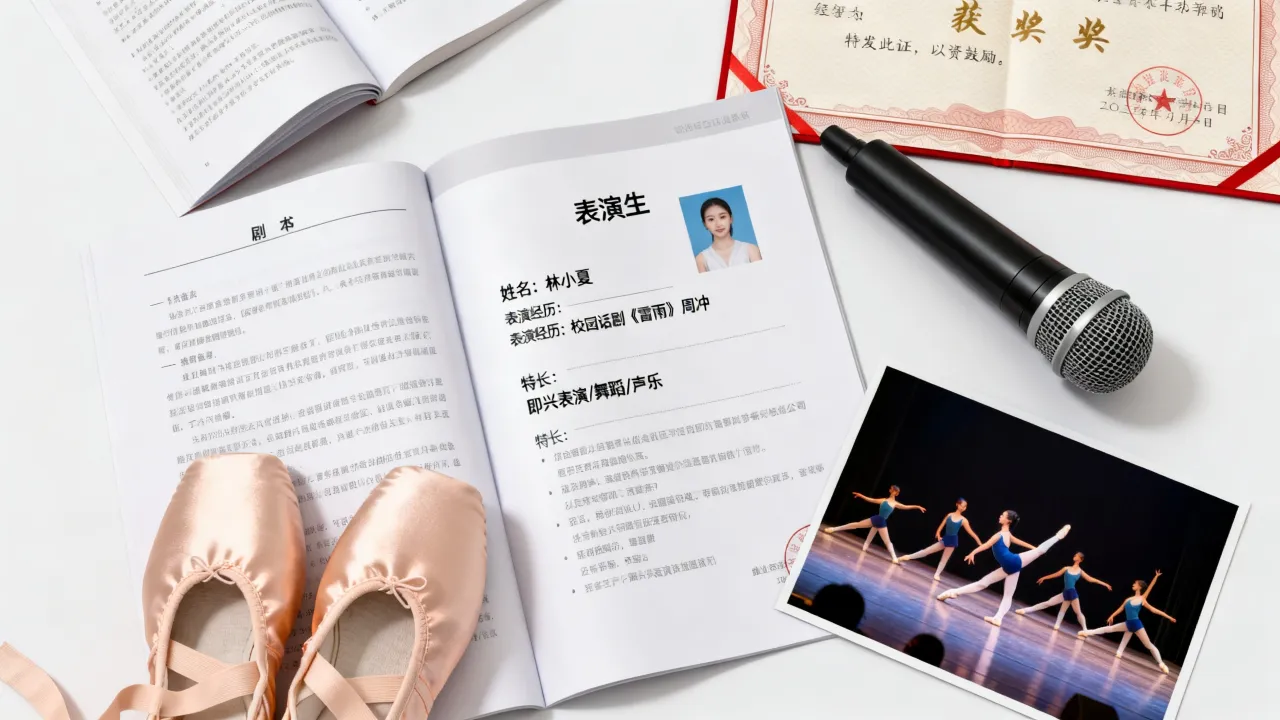 表演生简历怎么做,如何突出个人优势和感染力?-图2 表演生简历怎么做,如何突出个人优势和感染力?-图2