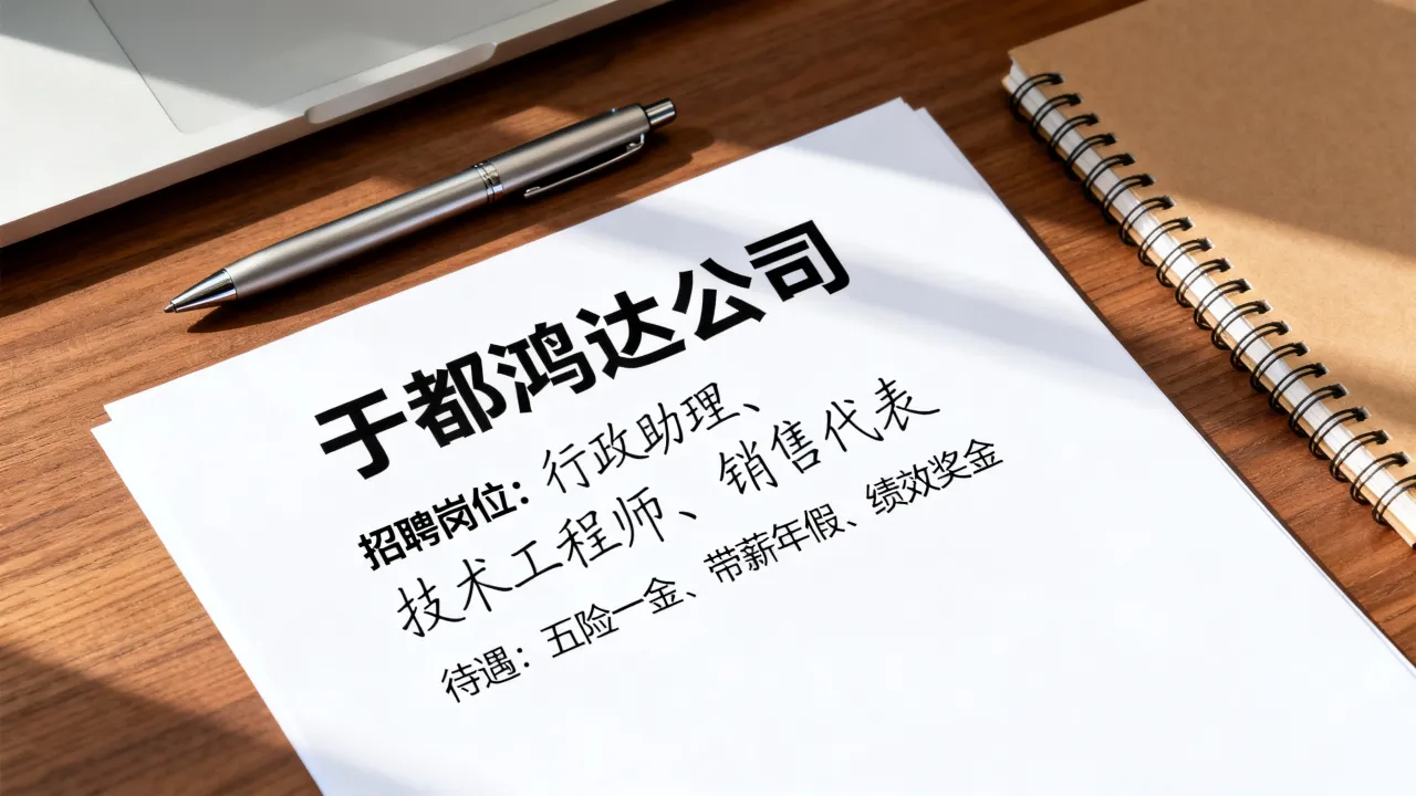 于都鸿达公司最新招聘哪些岗位？，于都鸿达公司招聘待遇怎么样