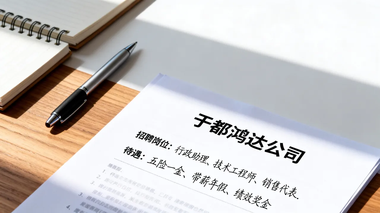 于都鸿达公司最新招聘哪些岗位?,于都鸿达公司招聘待遇怎么样-图2 于都鸿达公司最新招聘哪些岗位?,于都鸿达公司招聘待遇怎么样-图2