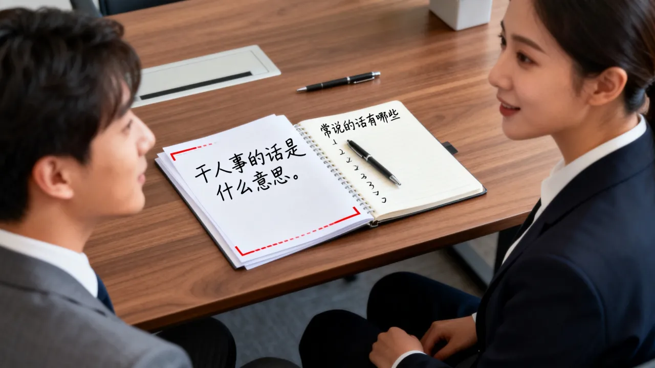 干人事的话是什么意思,干人事的人常说的话有哪些-图3 干人事的话是什么意思,干人事的人常说的话有哪些-图3